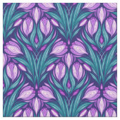 Tissu Crocus printaniers (Fermer)