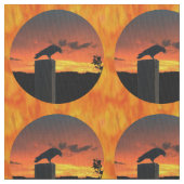 Tissu Croisement au coucher du soleil v1 (fermé)