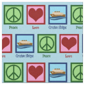 Tissu Croisière Peace Love Cruises (Fermer)