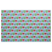 Tissu Croisière Peace Love Cruises (Fat Quarter)