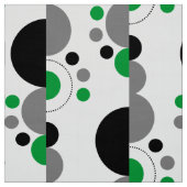 Tissu Croissants Abstraits 01 - Vert herbe (Échantillon)