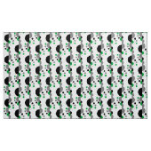 Tissu Croissants Abstraits 01 - Vert herbe (Yard)