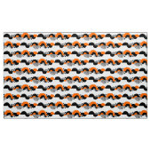 Tissu Croissants Abstraits 02 - Orange (Yard)