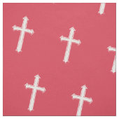 Tissu Croix blanche (Échantillon)