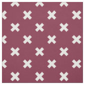 Tissu Croix blanche sur mûrier (Échantillon)