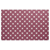 Tissu Croix blanche sur mûrier (Fat Quarter)