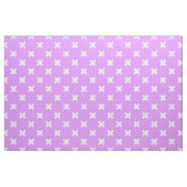 Tissu Croix blanches sur lilas (Fat Quarter)