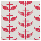 Tissu Croix chrétienne (Échantillon)