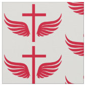 Tissu Croix chrétienne (Détail)