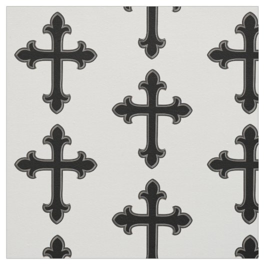 Tissu croix chrétienne (Échantillon)