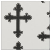 Tissu croix chrétienne (Détail)