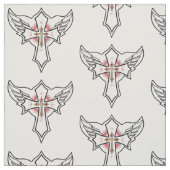 Tissu Croix chrétienne (Échantillon)