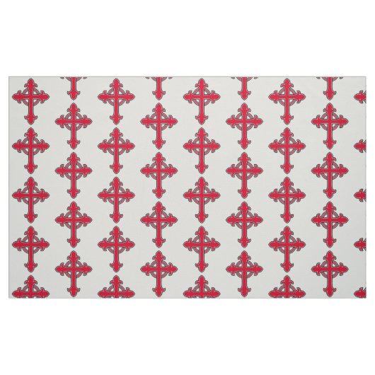 Tissu Croix chrétienne (Fat Quarter)