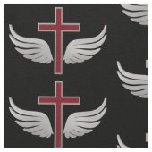 Tissu Croix chrétienne (Détail)