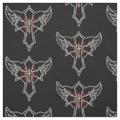 Tissu Croix chrétienne (Échantillon)
