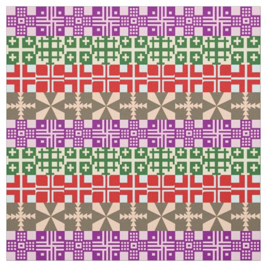 Tissu Croix chrétienne Motif 1 (Échantillon)