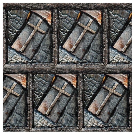 Tissu Croix de protection (Échantillon)