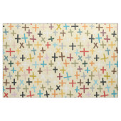 Tissu croix et baisers (Fat Quarter)