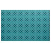 Tissu Croix noire sur turquoise (Yard)