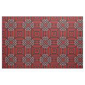 Tissu Croix Nordique Rouge (Fat Quarter)