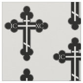 Tissu Croix orthodoxe (Détail)