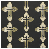 Tissu Croix orthodoxe chrétienne (Échantillon)