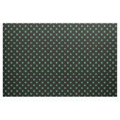 Tissu Croix verte coutures sur noir (Yard)