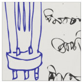 Tissu croquis scientifiques (Fermer)