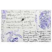 Tissu croquis scientifiques (Fat Quarter)