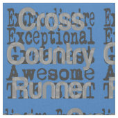 Tissu Cross Country Runner Extraordinaire (Fermer)