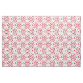 Tissu Cross Country Running Red Pink Love thème Fabric (Fat Quarter)