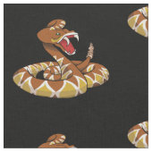 Tissu Crotale de diamondback (Fermer)