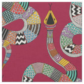 Tissu crotale rouge (Fermer)