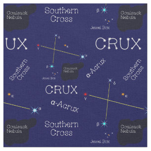Tissu Crux de constellation de l'hémisphère sud