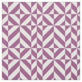 Tissu Cube Déco géométrique violet chaud (Échantillon)