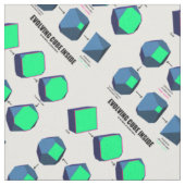 Tissu Cube évolutif à l'intérieur des mathématiques et d (Fermer)