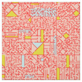 Tissu Cubism Maze (Échantillon)