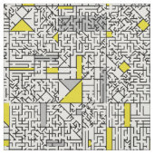 Tissu Cubism Maze (Échantillon)