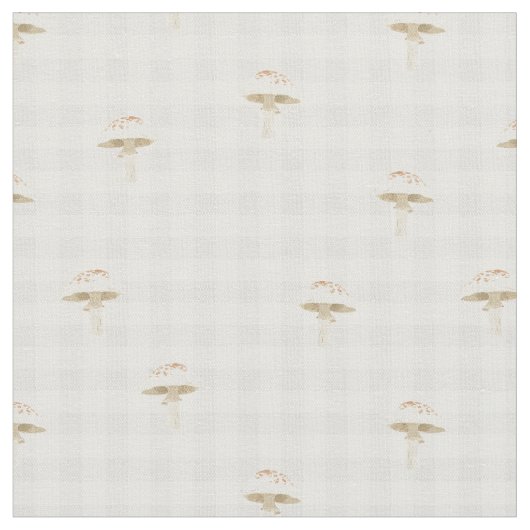 Tissu cueillette de champignons - vérification des champ (Fermer)