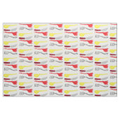 Tissu cuillères de cuisine (Fat Quarter)