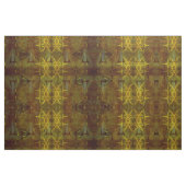 Tissu cuir et broderie dorée  (Fat Quarter)