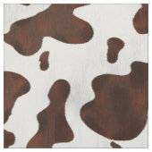 Tissu Cuir occidental de Faux de peau de vache repéré (Échantillon)