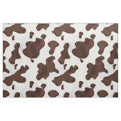 Tissu Cuir occidental de Faux de peau de vache repéré (Fat Quarter)