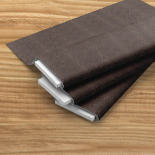 Tissu Cuir sculpté look Brown Motif sans couture