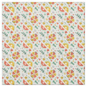 Tissu Cuisine en coton pastèque (Échantillon)