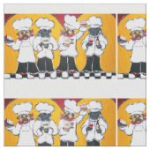 TISSU CUISINIERS PUG (fermé)