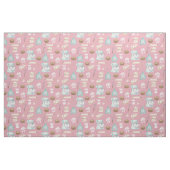 Tissu Cuisson à l'aquarelle rose (Fat Quarter)