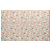 Tissu Cuisson à l'aquarelle Tan (Fat Quarter)