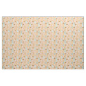 Tissu Cuisson aquarelle à l'orange clair (Yard)