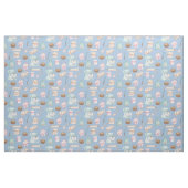 Tissu Cuisson aquarelle bleu (Fat Quarter)